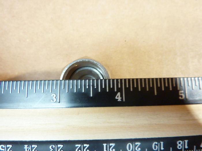 Used GENERIC JIC Cap Stainless Steel SS-304C-08 #40765 DNL SCRAPPED