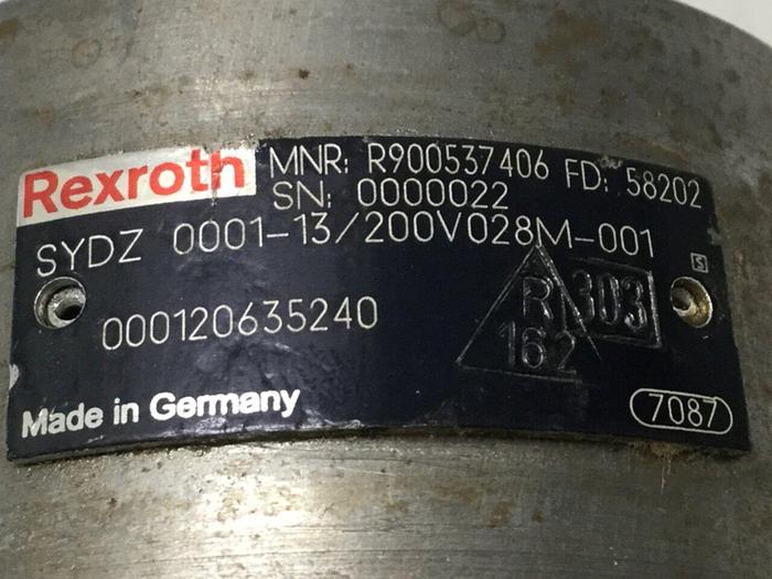 Used REXROTH Pump SYDZ000113/200V028M-001 #109842