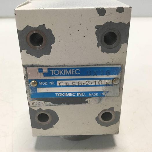 Used TOKIMEC Valve CVSH-3-10K #95118