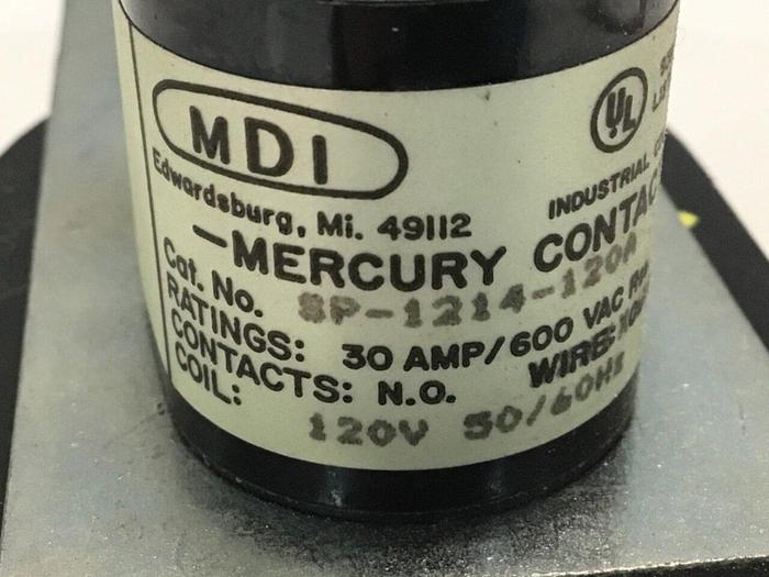 Used MDI Magnetic Relay SP-1214-120A Used