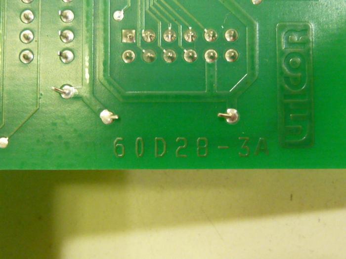 Used UTICOR Circuit Board 75E84 #59045