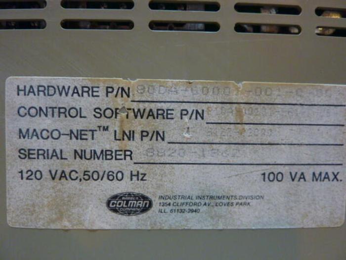 Used BARBER COLMAN Module 80DA-0000 -001-0-00 Used