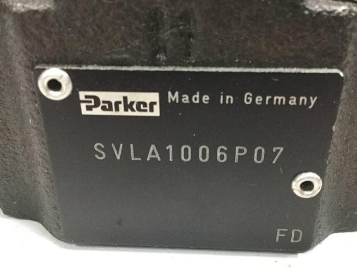 Used PARKER Check Valve SVLA1006P07 #99030