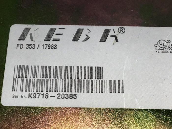 Used KEBA Floppy Disk FD353 / 17968 #132513