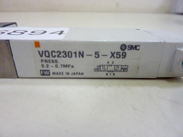 Used SMC Solenoid Valve VQC2301N-5-X59 #66894