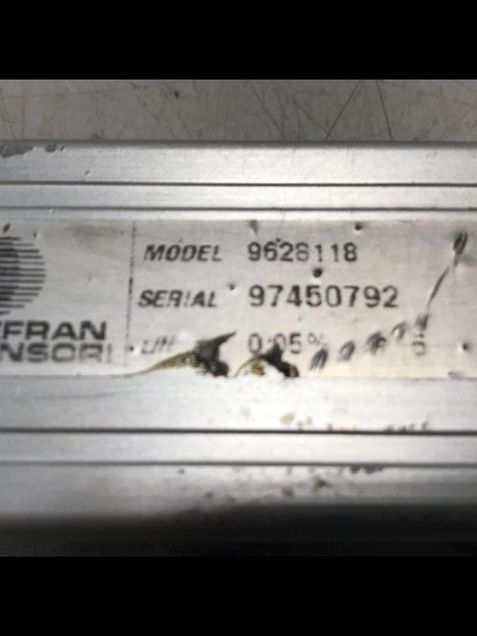 Used GEFRAN Linear Transducer 9628118 Used