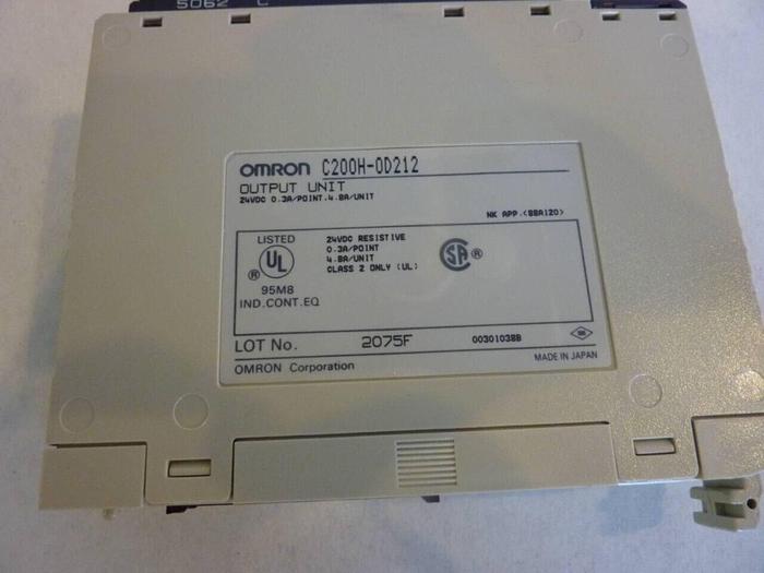 Used OMRON Output Unit C200H-0D212 USED