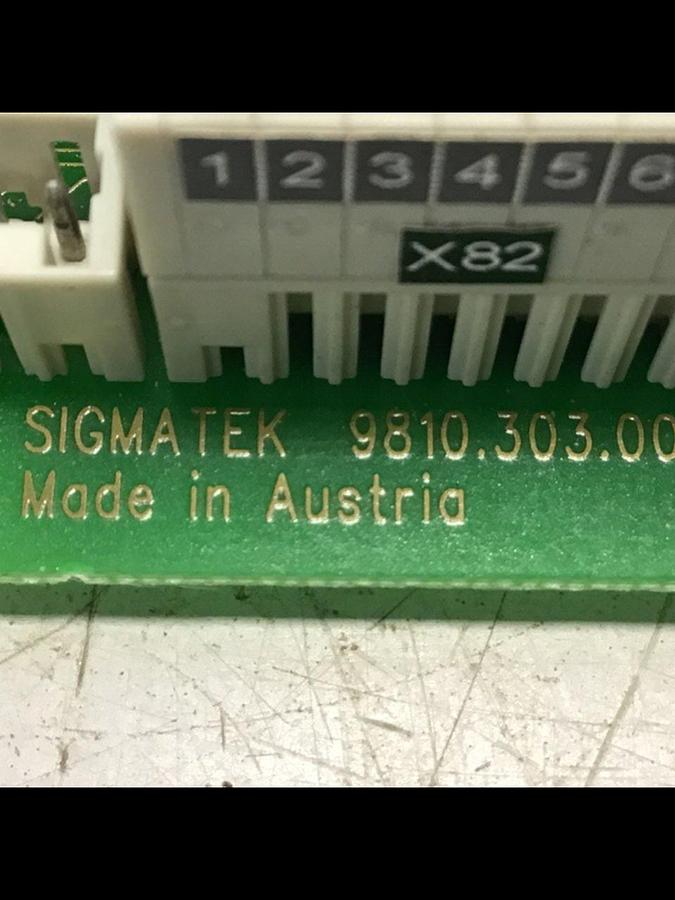 Used SIGMATEK Circuit Board 05-052-022 DIAS MIDI I/O Used