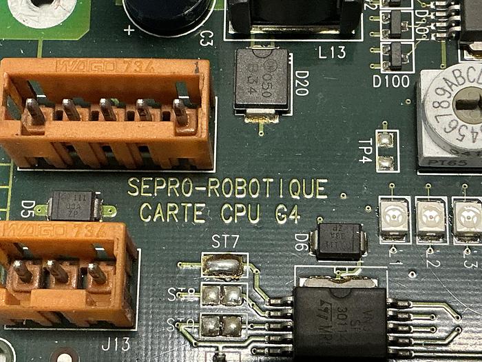 Used SEPRO ROBOTIQUE CARTE CPU 64