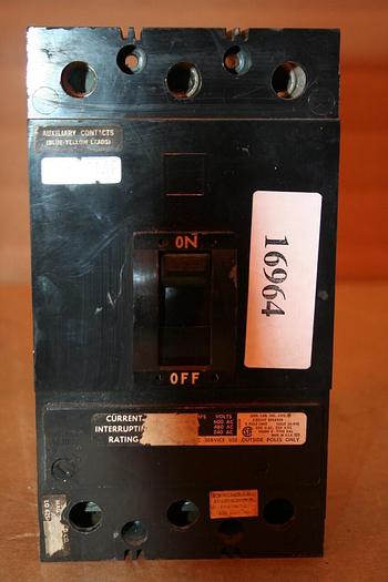 Used SQUARE D 125 Amp Circuit Breaker KAL361251212 Used