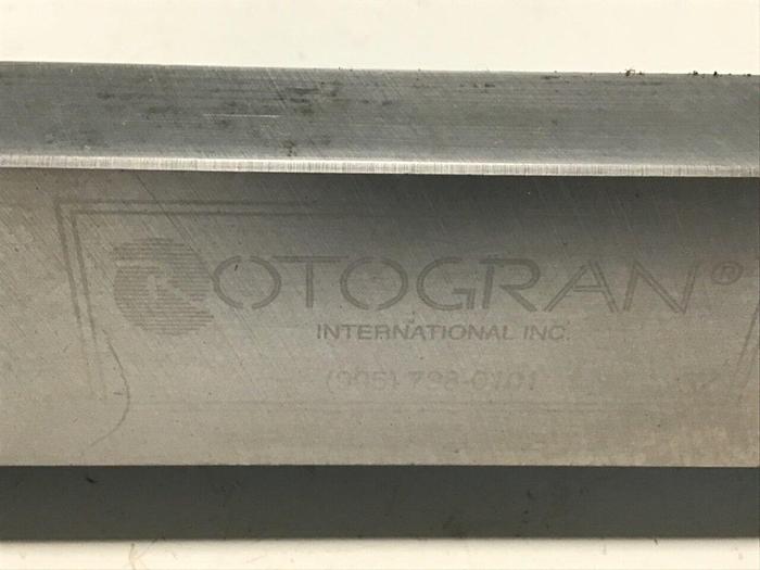 Used RCM Granulator Blade 87-711490 #113300