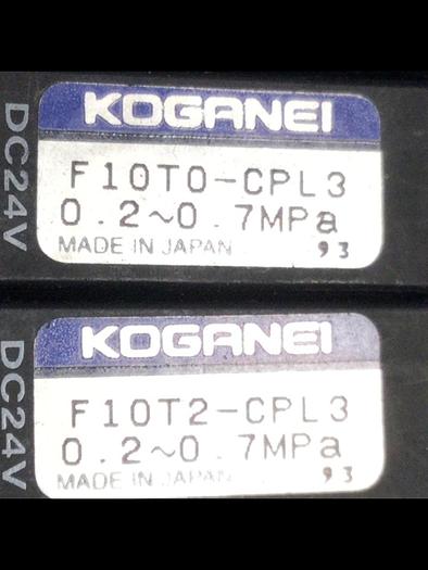Used KOGANEI Manifold w/ Valves F10M10AJ Used