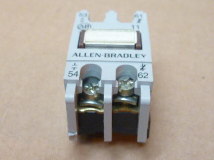 Used ALLEN BRADLEY Auxiliary Contact 195-FA11 SER A #79594