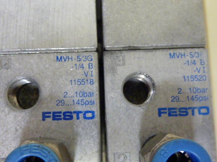 Used FESTO Control Block / Valve Terminal IFB8-02 #52699
