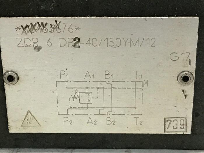 Used REXROTH Valve ZDR6DP240150YM12 #140407