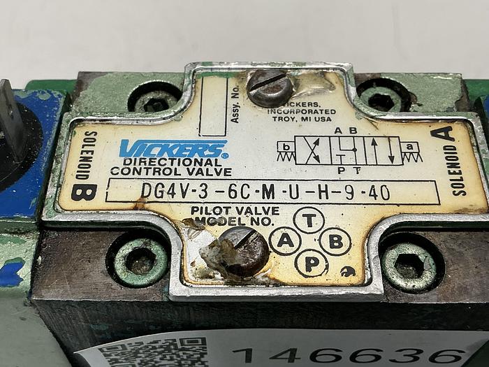 Used VICKERS DG4V-3-6C-M-U-H-9-40