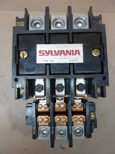 Used SYLVANIA Motor Starter Size 3 A13U033 #30696