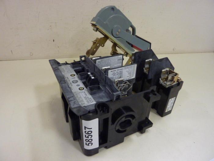 Used ALLEN BRADLEY 30 Amp Disconnect Switch 1494V-DS30 SER A #58567
