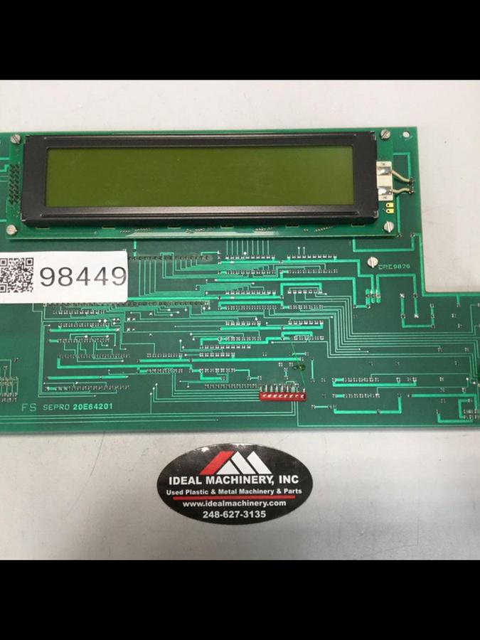 Used SEPRO Circuit Board 20E64201 Used
