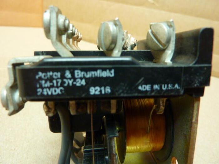Used POTTER & BRUMFIELD Power Relay PM-17DY-24 #29037