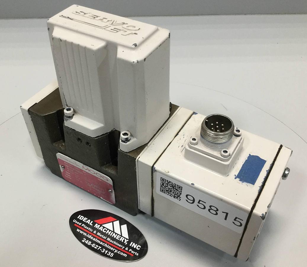 Used MOOG D661-5009 SERVO JET HYDRAULIC VALVE USED 