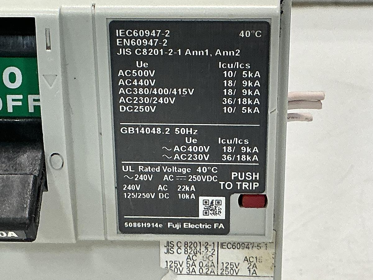 Used FUJI BW250EAGU-3P150