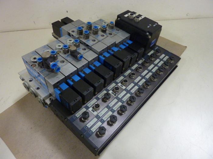 Used FESTO Control Block / Valve Terminal IFB8-02 #52824