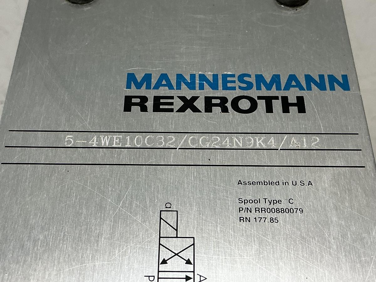 Used REXROTH 5-4WE10C32/CG24N9K4/A12