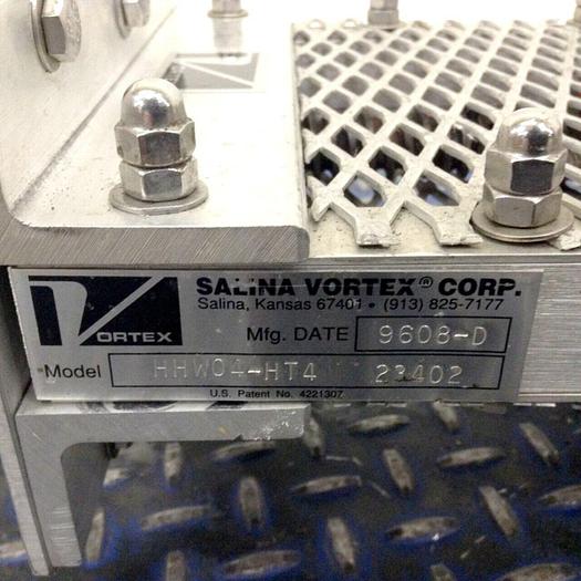 Used SALINA VORTEX Mechanical Slide Gate HHW04-HT4 Used