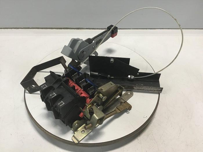 Used SQUARE D 30 Amp Disconnect Switch LR44199 #127596