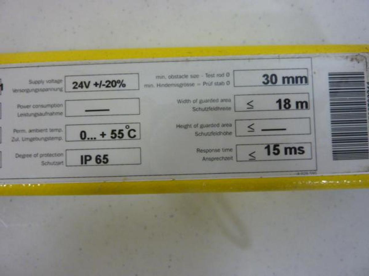 Used SICK OPTIC ELECTRONIC Light Curtain Receiver FGSE 1200-221 #49848