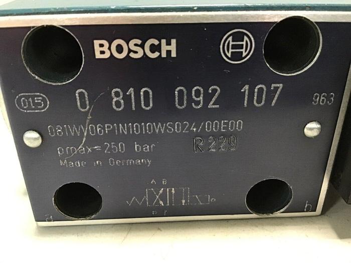 Used BOSCH Valve 0 810 092 107 Used