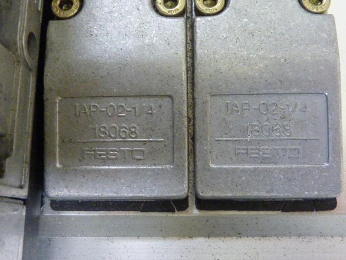 Used FESTO Control Block / Valve Terminal IFB8-02 #52709