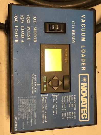 Used NOVATEC Vacuum Loader Control VL-5 CTRL #135802