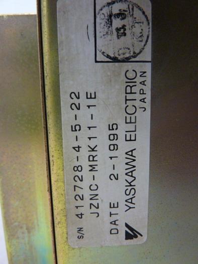 Used YASKAWA Slot Rack JZNC-MRK11-1E #50052