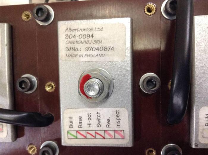 Used ALBERTRONICS SCR Module CAN11ISM18J-3RN #80299