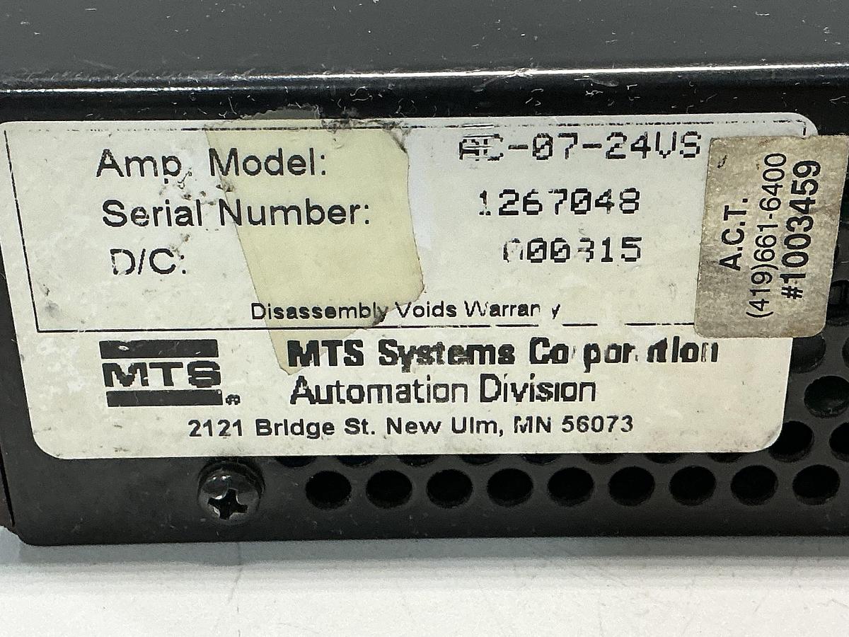 Used PARKER AC-07-24VS