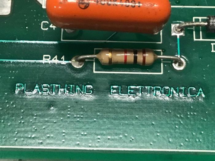 Used PLASTHING 4 Zone Control Card MSCC 4X24-01 #119209