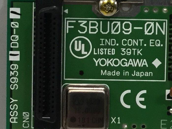 Used YOKOGAWA Circuit Board F3BU09 #100997