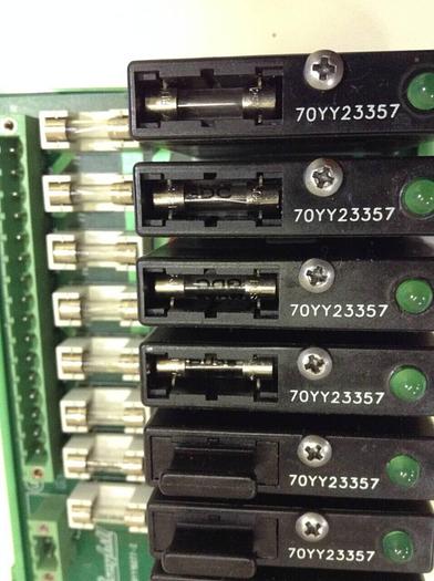 Used GRAYHILL Fuse Relay Board 69YY16077-2 #86699