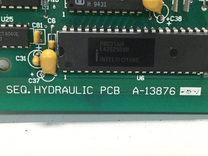 Used BARBER COLMAN Circuit Board A-13876-01 #101323