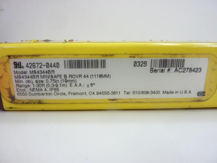 Used STI Light Curtain Receiver MS4344BR Used