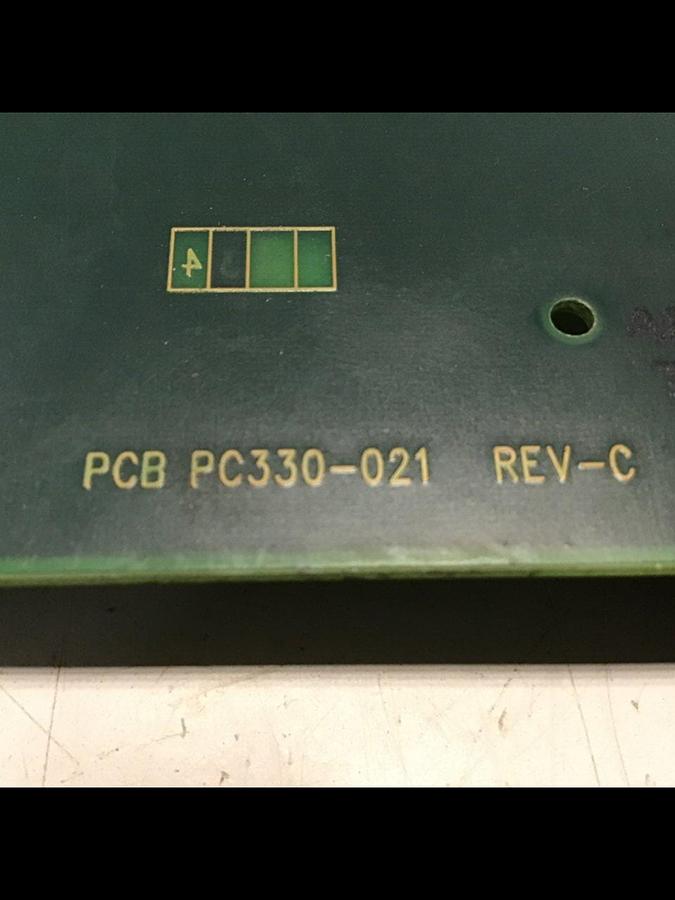 Used VAN DORN Temperature Circuit Board PC330-021 330-021 #141343