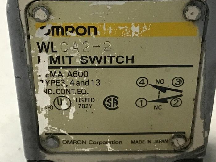 Used OMRON Limit Switch WLCA2-2 USED