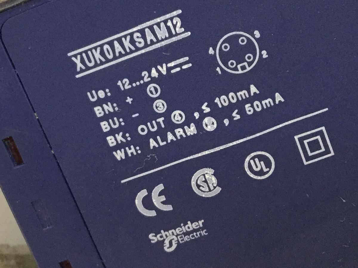 Used TELEMECANIQUE Photoelectric Sensor XUK0AKSAM12 USED