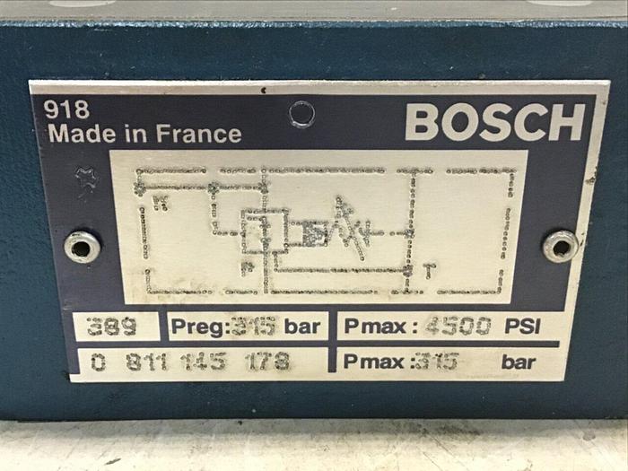 Used REXROTH Pressure Reducing Valve 0 811 145 178 #137476
