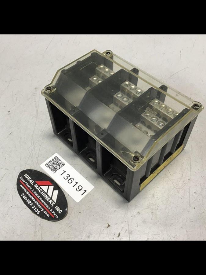 Used BUSSMANN Power Distribution Block 16370-3 USED