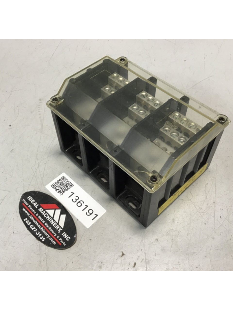 Used BUSSMANN Power Distribution Block 16370-3 USED