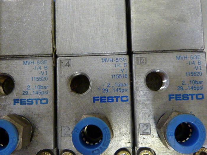 Used FESTO Control Block / Valve Terminal IFB8-02 #52716