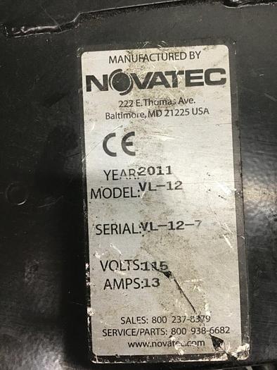 Used NOVATEC Vacuum Loader Autoloader VL-12 #135770